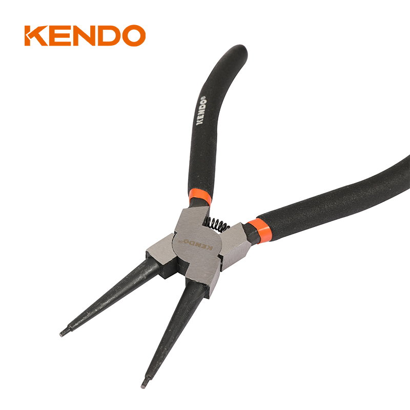 High Quality Circlip Pliers Internal Straight Dipped Handle