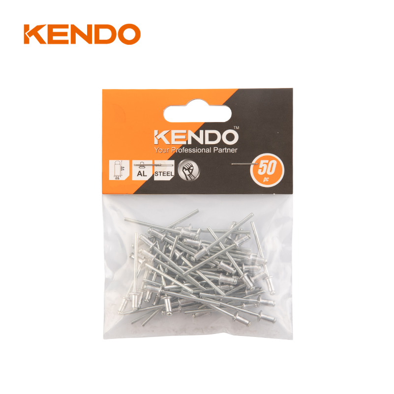 50pc round-head sealed Metal semi-hollow Rivets for leathers