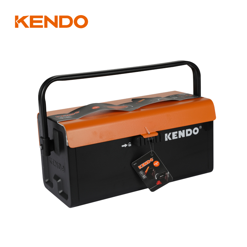 40cm / 16" Metal Tool Box with Sliding Top Drawer For Truck
