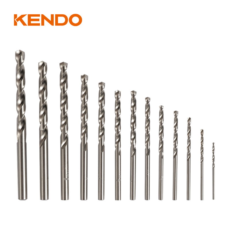 13pc HSS Twist Drill Bit Set, Fully Ground