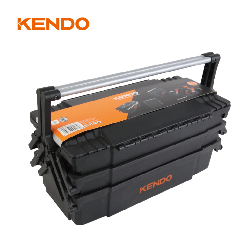 High Strength 5-Tray Cantilever Plastic Tool Box With Drawers