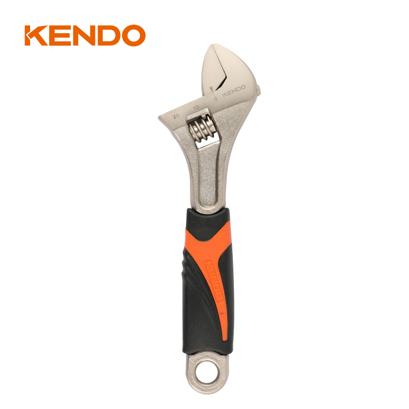 Extra-wide Opening Adjustable Wrench
